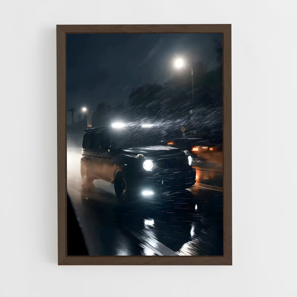 Poster splendide G amg – affiche Mercedes (vue 5)